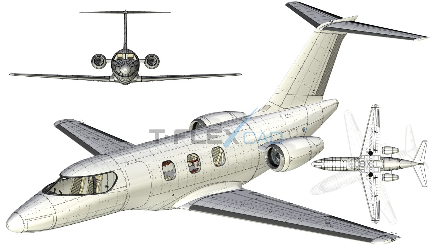 T-FLEX CAD 在商用公务飞机机项目中的应用